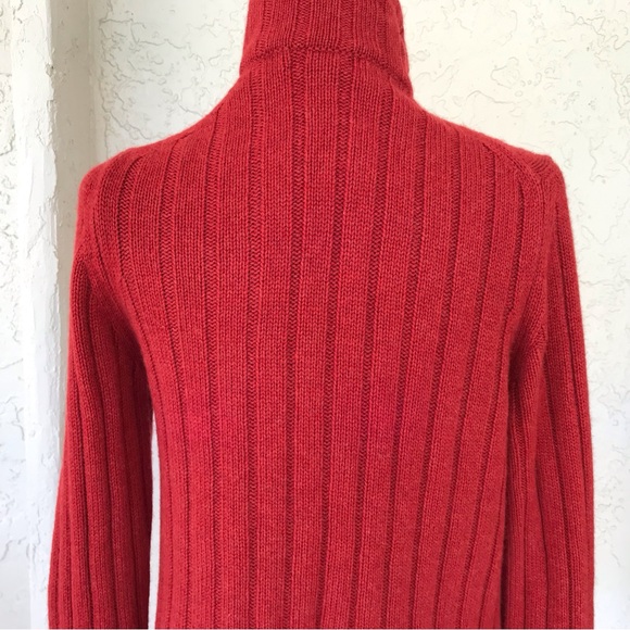 Hawico Pure Cashmere Scotland Ribbed Long Cardigan, SzL - Picture 5 of 6